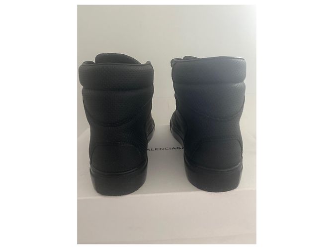 Balenciaga Traforato Alto 'Nero' - vista 4