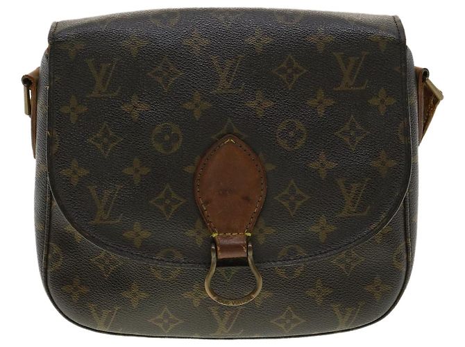 Saint-Cloud LOUIS VUITTON Monogram Saint Cloud GM Borsa a tracolla M51242 LV Auth em3133 Monogramma - vista 13