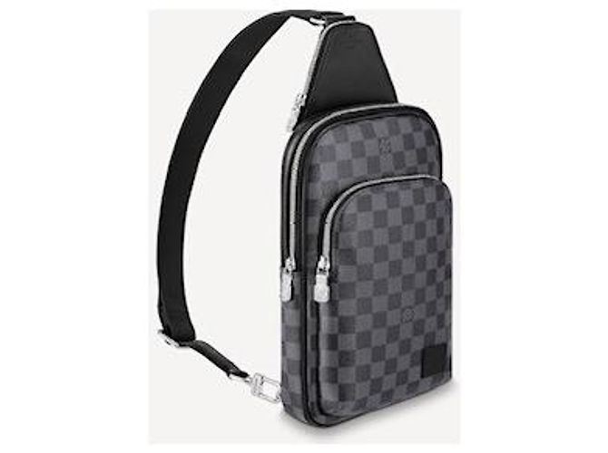 Louis Vuitton Borsa a tracolla LV Avenue nuova Grigio - vista 4