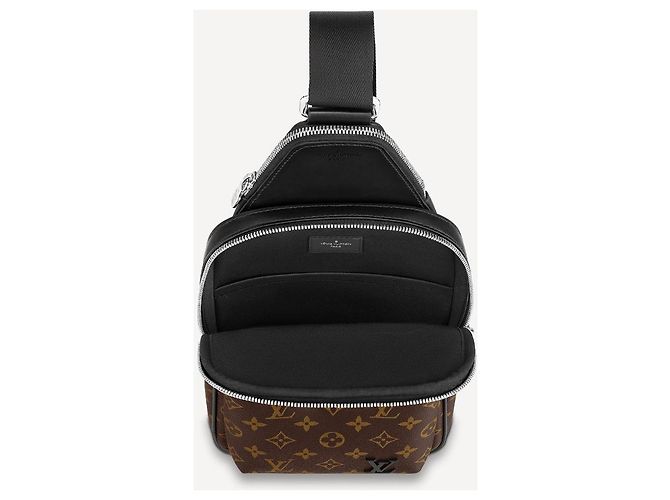 Louis Vuitton Borsa a tracolla LV Avenue in tela con monogramma Marrone - vista 4