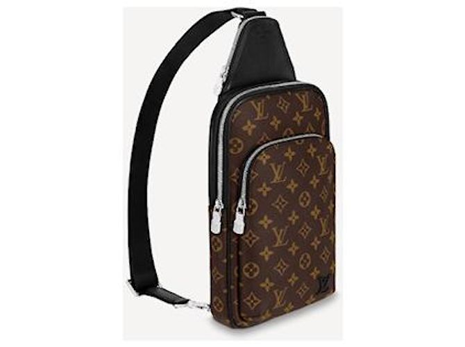 Louis Vuitton Borsa a tracolla LV Avenue in tela con monogramma Marrone - vista 5