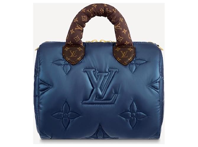 Louis Vuitton LV speedy 25 Cuscino Blu - vista 4