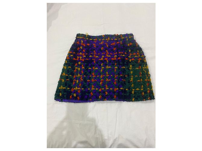 Minifalda de lana Dolce & Gabbana Multicolor - vista 6