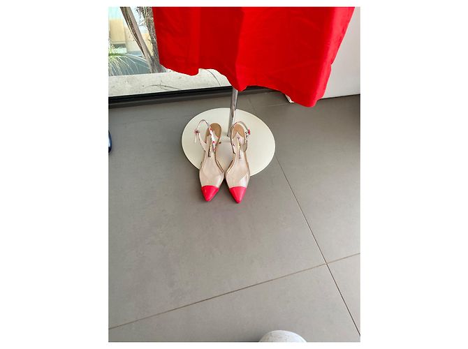 Sandali Sophia Webster Pelliccia Fucsia Metallizzato Metallico Fuschia - vista 7