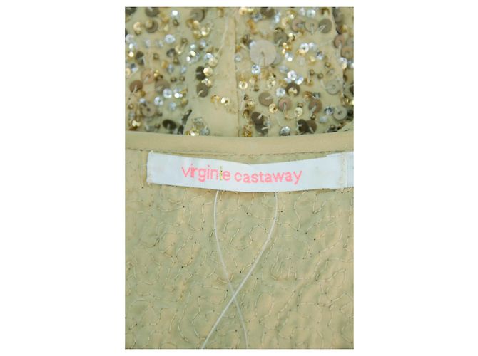 Virginie Castaway Virginie Schiffbrüchiges Kleid 1 Golden - Ansicht 5
