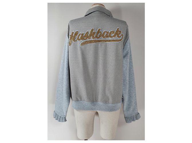 Autre Marque Juice Room Gingham Jacke Grau XL Mehrfarben - Ansicht 4