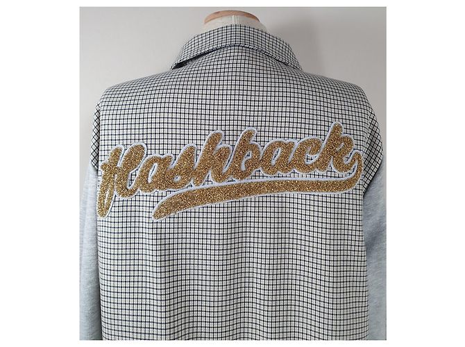Autre Marque Juice Room Gingham Jacke Grau XL Mehrfarben - Ansicht 5