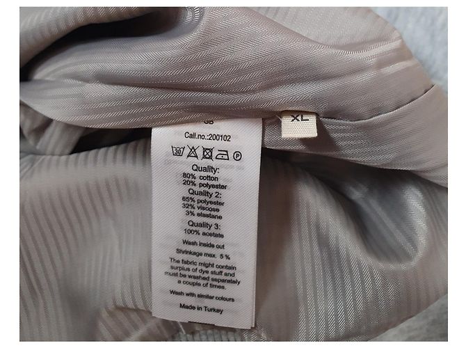 Autre Marque Juice Room Gingham Jacke Grau XL Mehrfarben - Ansicht 7