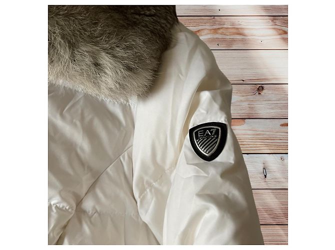 Armani short down jacket White - view 2