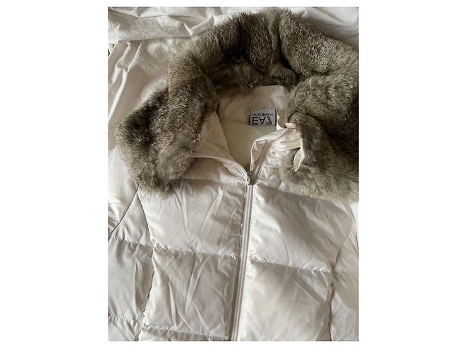 Armani short down jacket White - view 3