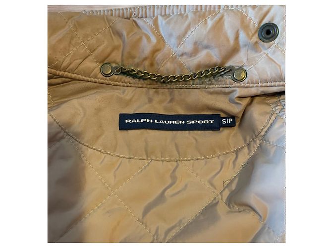 Chaqueta acolchada de mujer Ralph Lauren Caqui - vista 3