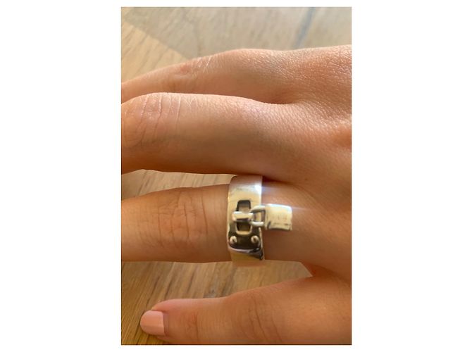 Anillo de hermès kelly Plata - vista 5