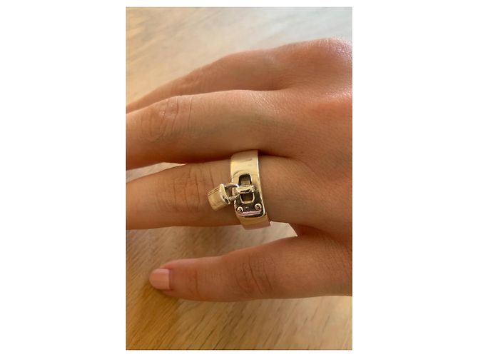 Anillo de hermès kelly Plata - vista 6