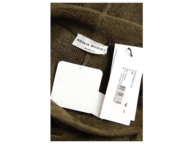 Falda Sonia Rykiel Verde Viscosa Poliamida S - vista 3