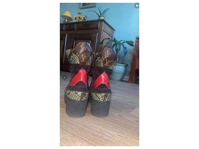 Louis Vuitton Laureate Desert Boots Python Print Leder Python drucken - Ansicht 2
