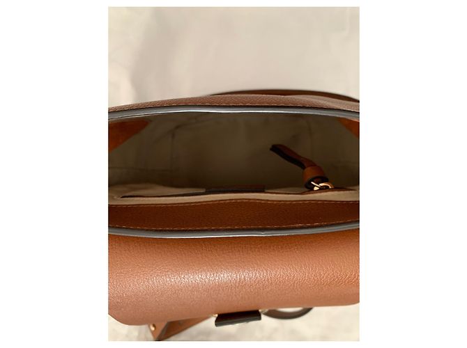 Chloé Wunderschöner Faye-Rucksack Cognac - vista 6