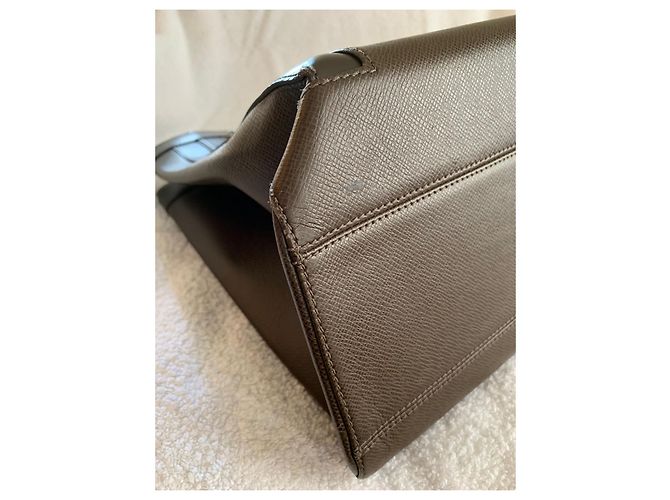 Louis Vuitton Cabas en cuir marron Kazbek - vue 11