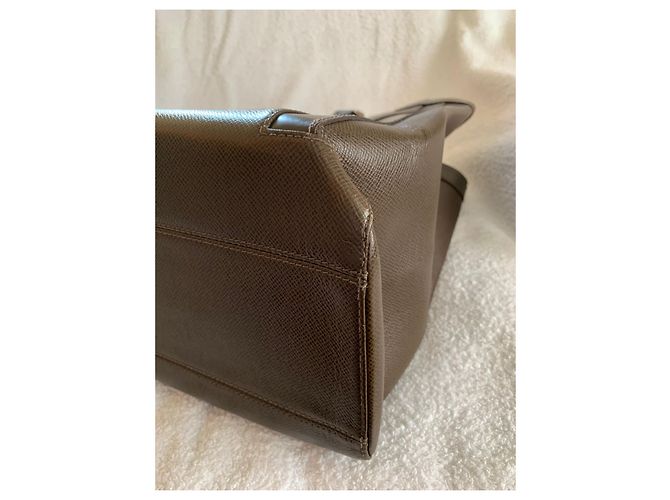 Louis Vuitton Cabas en cuir marron Kazbek - vue 8