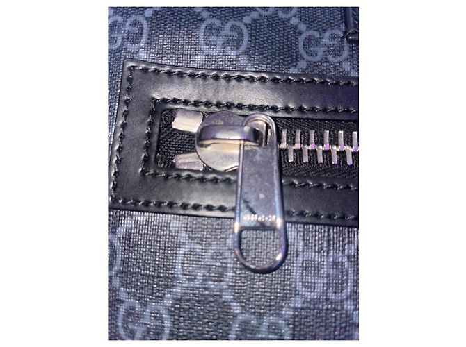 Marmont Borsa Gucci Saddlebag in pelle nera Nero - vista 5