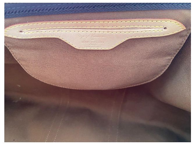 Louis Vuitton Monogramma Yayoi Kusama Keepall Bandouliere Marrone Rosso - vista 4