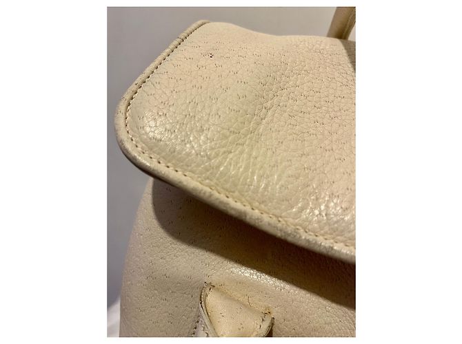 Salvatore Ferragamo Borsa a spalla grande Salvadore Ferragamo avorio Bianco Crudo - vista 12