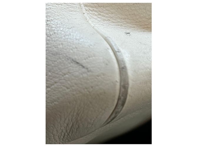 Salvatore Ferragamo Borsa a spalla grande Salvadore Ferragamo avorio Bianco Crudo - vista 14