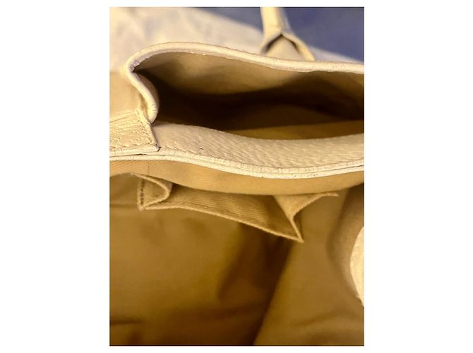 Salvatore Ferragamo Borsa a spalla grande Salvadore Ferragamo avorio Bianco Crudo - vista 7