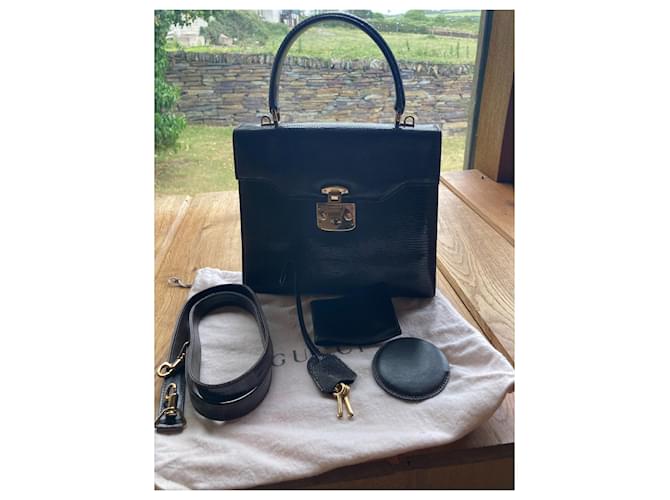 Gucci Borsa a tracolla Lady Lock Cioccolato - vista 3