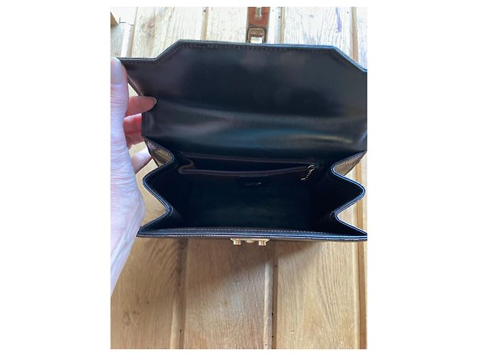 Gucci Borsa a tracolla Lady Lock Cioccolato - vista 7