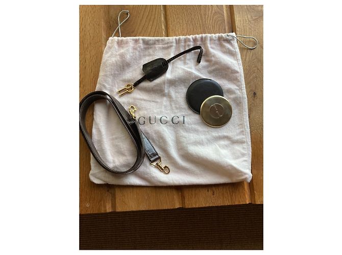 Gucci Borsa a tracolla Lady Lock Cioccolato - vista 8