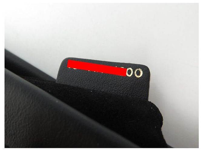 NUOVA BORSA A BORSA BORSA CHRISTIAN DIOR STRIPE S5543PELLE NERA CGSB - vista 5