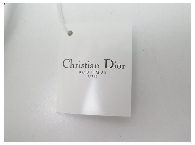 NUOVA BORSA A BORSA BORSA CHRISTIAN DIOR STRIPE S5543PELLE NERA CGSB - vista 7