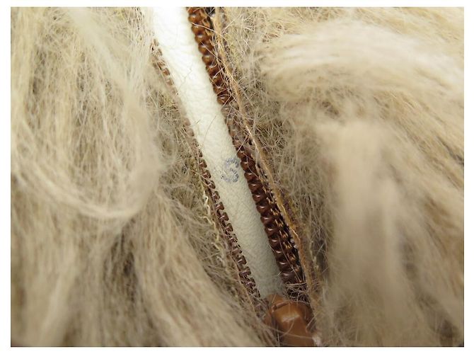 Tamanho de botas Chanel 36 BOTAS BEGE DE PELE Falso - vista 6