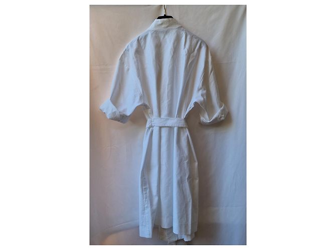 Kimono Chanel de puro algodón Blanco - vista 8