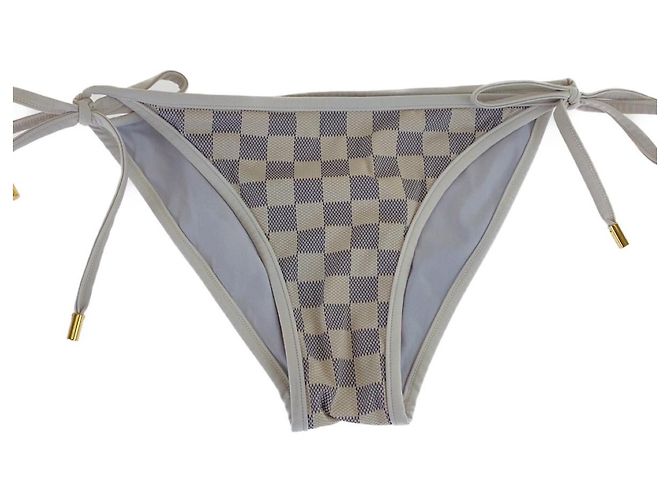 LOUIS VUITTON Bañador Damier Azur Blanco - vista 5