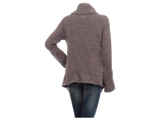 Strickjacke Odd Molly Lila Wolle Alpaka Acryl - Ansicht 2