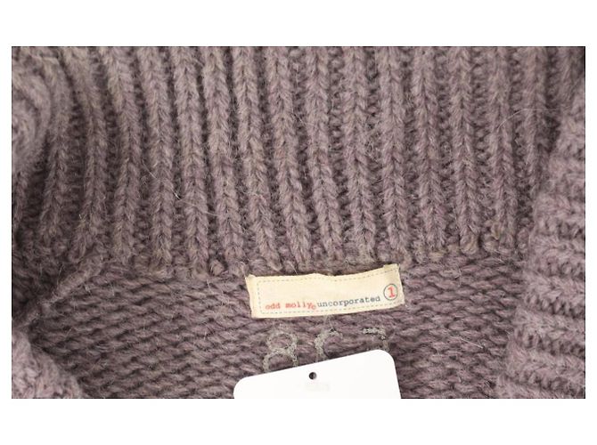 Strickjacke Odd Molly Lila Wolle Alpaka Acryl - Ansicht 3