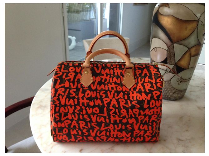 Louis Vuitton Speedy 30 Graffiti Pink - Ansicht 2