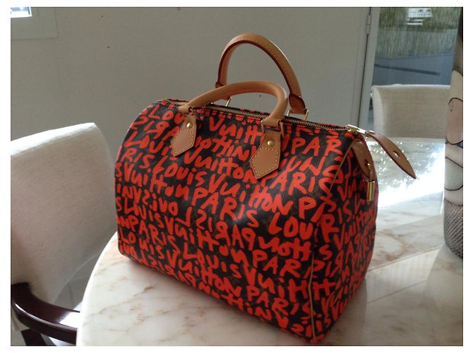 Louis Vuitton Speedy 30 Graffiti Pink - Ansicht 3