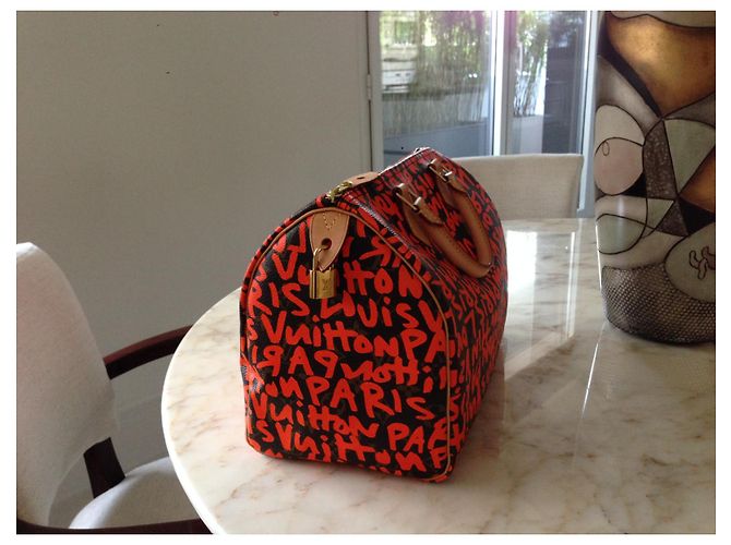 Louis Vuitton Speedy 30 Graffiti Pink - Ansicht 4
