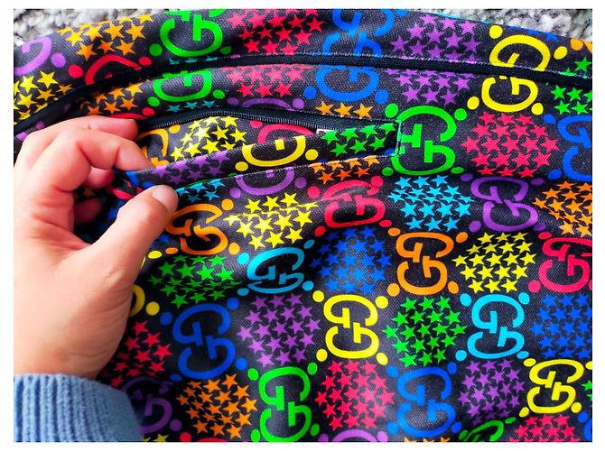 Gucci Pants Polyester Multicolor Multiple colors - view 4