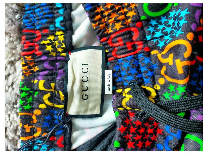 Gucci Pants Polyester Multicolor Multiple colors - view 7