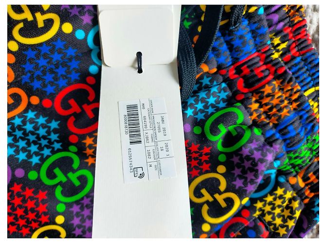 Gucci Pants Polyester Multicolor Multiple colors - view 8