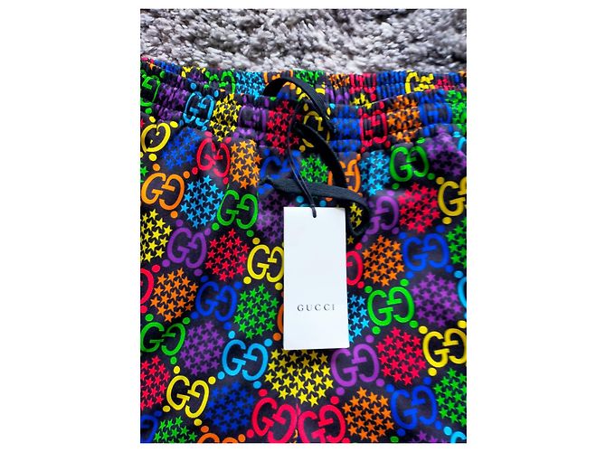 Gucci Pants Polyester Multicolor Multiple colors - view 9