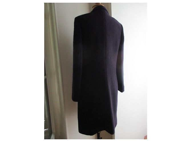 Gerard Darel abrigo de lana virgen, taille 38. Morado oscuro - vista 3