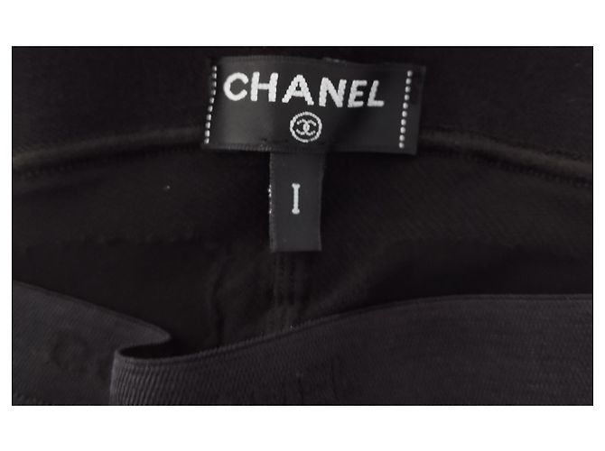 Chanel Black Tights with CC logos Fall-Winter 2020-2021 - view 5