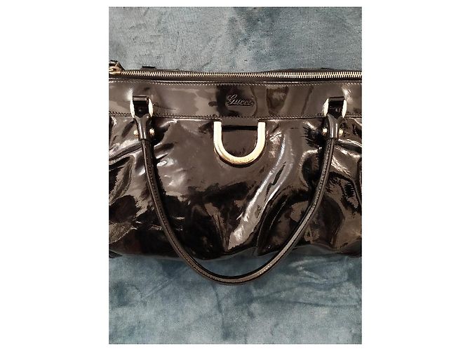 Ophidia Hobo Gucci Abbey con anello a D Nero - vista 2