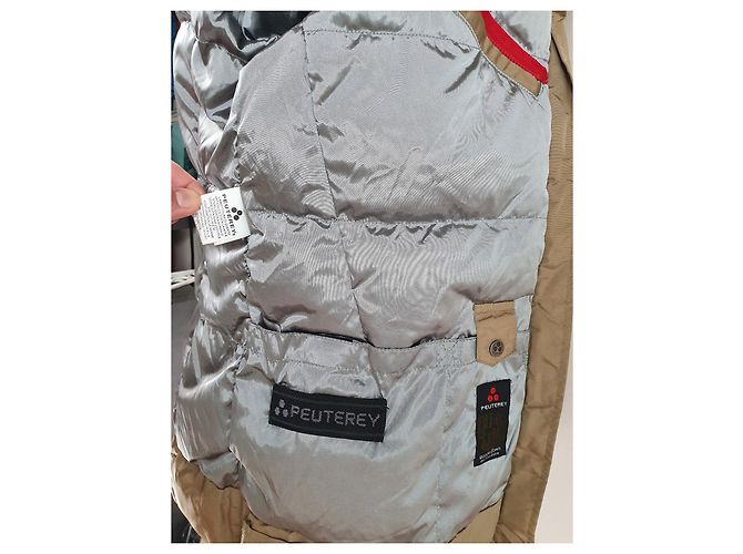 Giacca Peuterey Twister Beige in Piuma d'Oca - vista 11