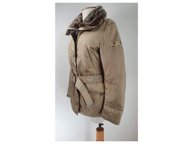 Giacca Peuterey Twister Beige in Piuma d'Oca - vista 3