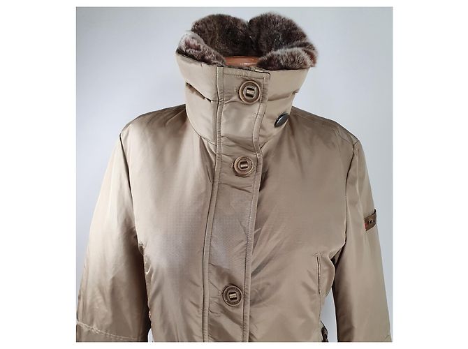 Giacca Peuterey Twister Beige in Piuma d'Oca - vista 6